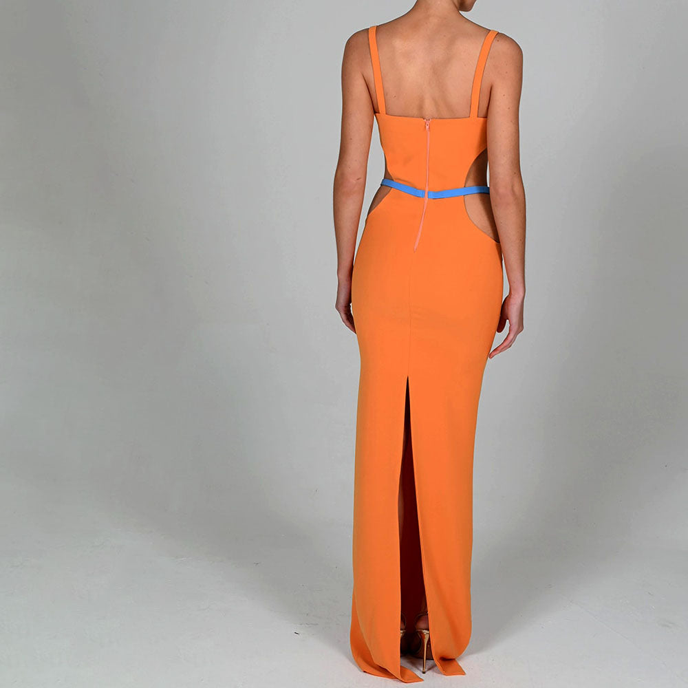 Dresses Color: Orange Mini Dress