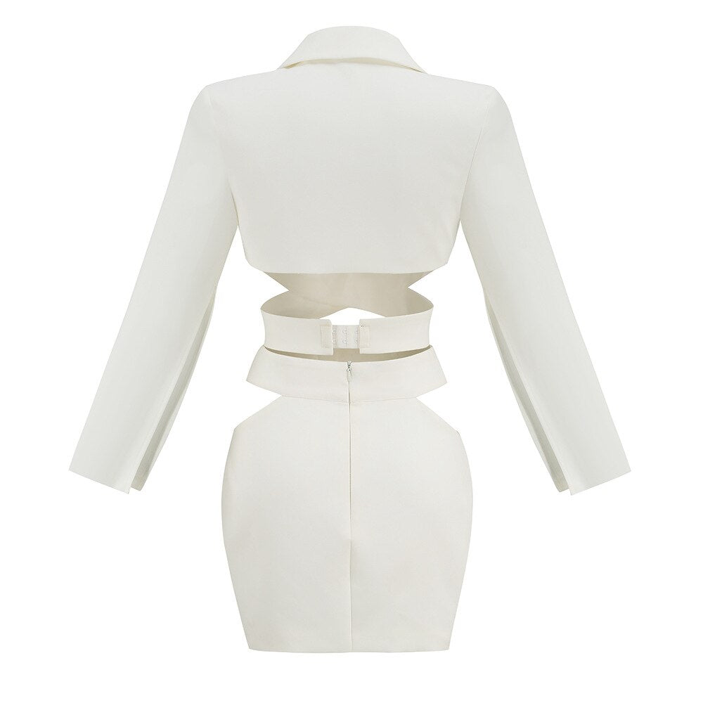 Skirt Suits Color: White