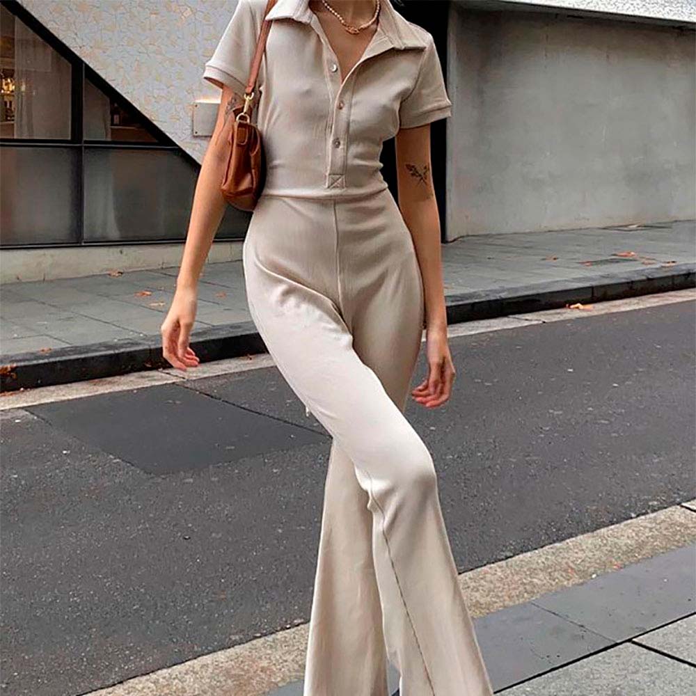 Jumpsuits & Color: Apricot